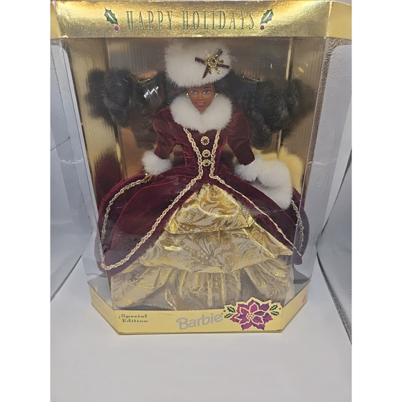 Mattel Other - VTG 1996 Happy Holidays Barbie - African American Special Edition - New in Box